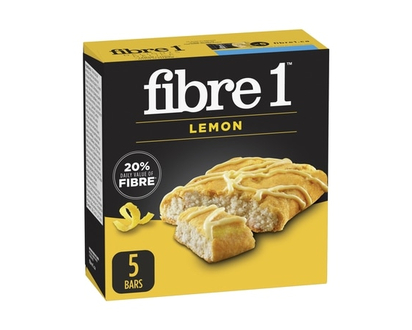 Fibre 1 Delights Soft Baked Bars, Lemon - 125.0 G