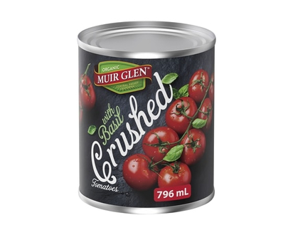 Muir Glen Organic Crushed Tomatoes with Basil - 796.0 ML