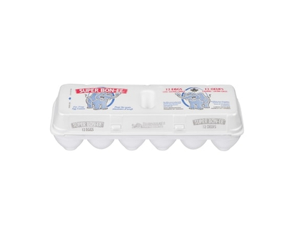 Burnbrae Farms Super Bon-Ee Grade A White Eggs, Super Extra Large - 12.0 EA