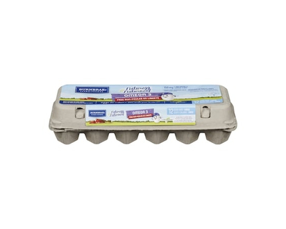 Burnbrae Farms Naturegg Free Run Omega 3 Eggs - 12.0 EA
