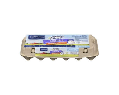 Burnbrae Farms Naturegg NestlaidOmega 3 Large Size 12 Eggs - 12.0 EA