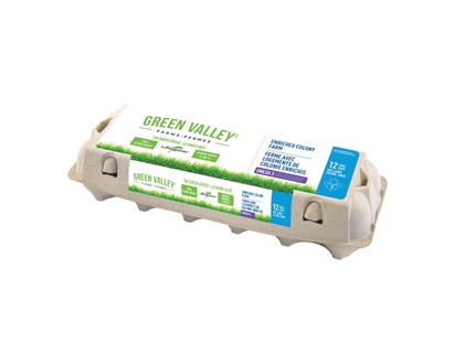 Rowe Farms Green Valley Omega 3 Eggs, Large - 12.0 EA