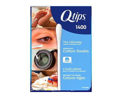 QTips Cotton Swabs - 1400 EA