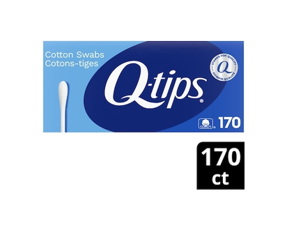 Q-tips Cotton Swabs 170 ct - 170 EA