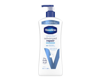 Vaseline Advanced Repair Unscented Body Lotion with 48H Moisture - 600.0 ML