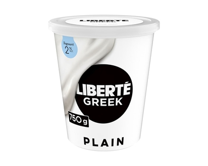 Liberté Grec Yogourt 2 %, Nature, Teneur élevée en protéines - 750.0 G