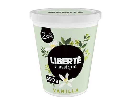 Liberté Yogourt traditionnel onctueux Classique 2,9 %, vanille - 650.0 G