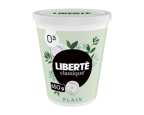 Liberté Yogourt traditionnel onctueux Classique 0 %, nature - 650.0 G