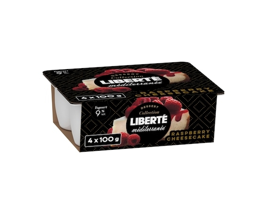 Mediterranean Yogurt Raspberry Cheesecake 4ct - 400.0 G