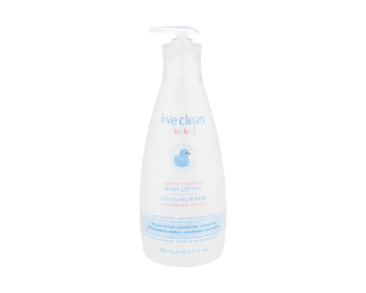 Live Clean Baby Gentle Moisturizing Baby Lotion - 750.0 ML
