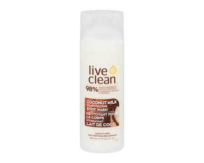 Live Clean Coconut Milk Nettoyant Pour Les Corps - 500 ML