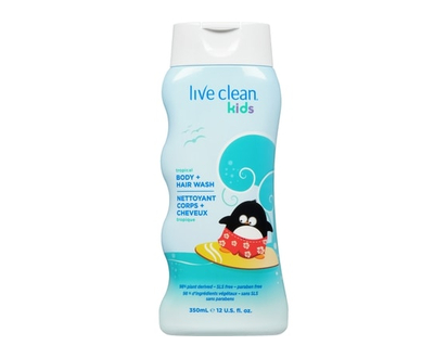 Live Clean Kids Tropical Boday & Hair Wash - 350.0 ML