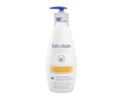 Live Clean Shea & Coconut Body Lotion - 532 ML