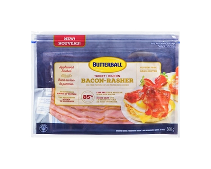 Butterball Turkey Bacon, Applewood Smoked - 300.0 G