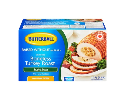 Butterball Boneless Turkey Roast, Stuffed Breast - 1.2 KG