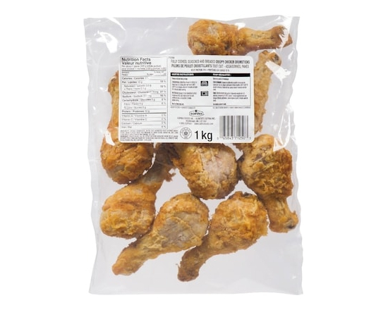 Frozen, Crispy Chicken Drumsticks - 1.0 KG