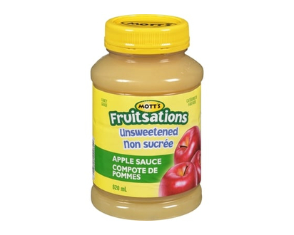 Mott's Fruitsations Apple Sauce, Unsweetened - 620.0 ML