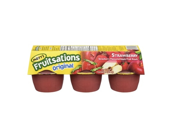 Mott's Fruitsations, Strawberry Apple - 113.0 G