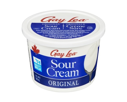 Gay Lea Sour Cream, Regular 14% - 500.0 ML