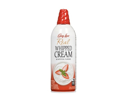 Gay Lea Real Whipped Cream, Regular - 225.0 G