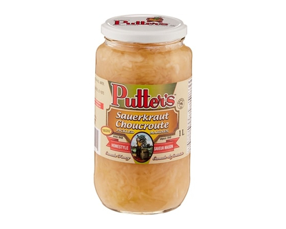 Putter's Kosher Sauerkraut - 1.0 L