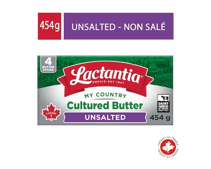Lactantia Swiss Flavour Unsalted Butter Sticks - 113.5 G