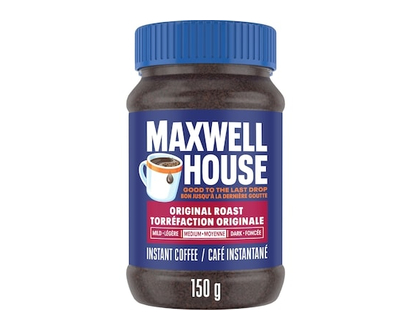 Maxwell Café instantané torréfaction originale - 150 G