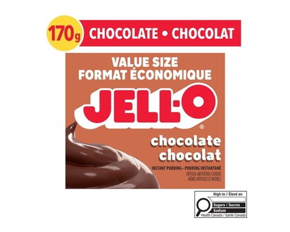 Jell-O Chocolate Instant Pudding Mix - 170.0 G
