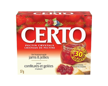 Certo Original Pectin Crystals - 57.0 G