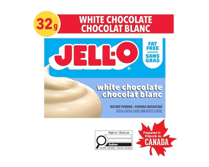 Jell-O Fat Free White Chocolate Instant Pudding Mix - 32.0 G