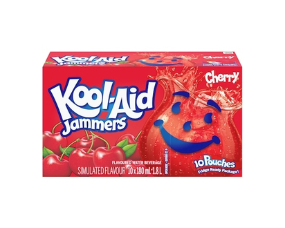 Kool-Aid Jammers, Cherry - 180.0 ML