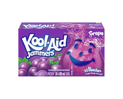 Kool-Aid Jammers, Grape - 180.0 ML