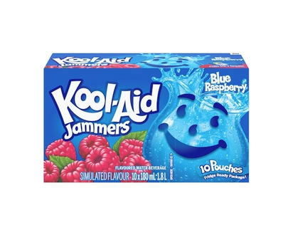 Kool-Aid Jammers, Blue Raspberry - 180.0 ML