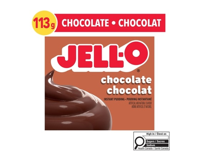 Jell-O Chocolate Instant Pudding Mix - 113.0 G