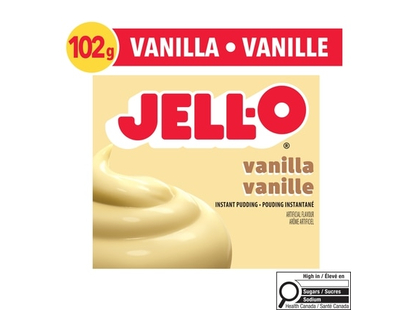 Jell-O Vanilla Instant Pudding Mix - 102.0 G