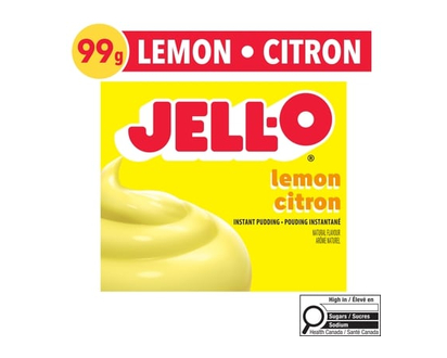 Jell-O Lemon Instant Pudding Mix - 99.0 G