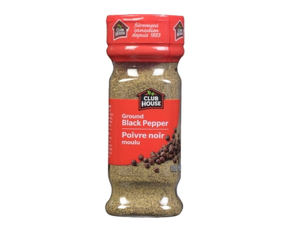 Club House Ground Black Pepper - 115.0 G
