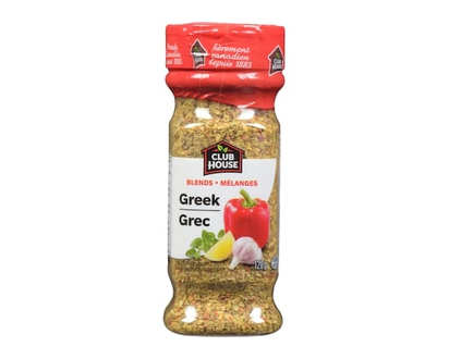 Club House Greek, Gluten-Free One Step Seasoning Signature Blends - 120.0 G