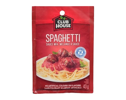 Club House Spaghetti, Gluten-Free Sauce Mix - 43.0 G