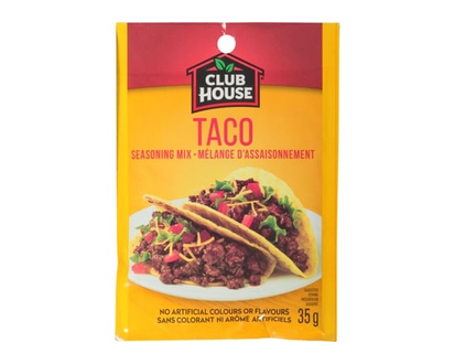 Club House Taco Seasoning Mix - 35.0 G