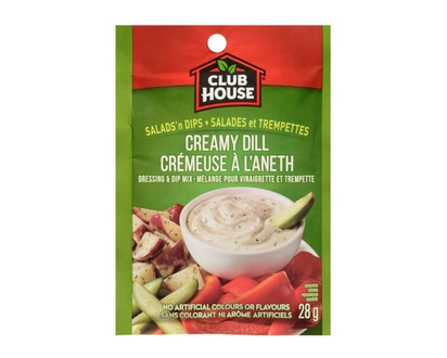 Club House Creamy Dill Dip - 28.0 G