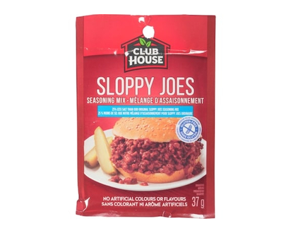 Club House Sloppy Joe Seasoning Mix Less Salt - 37.0 G