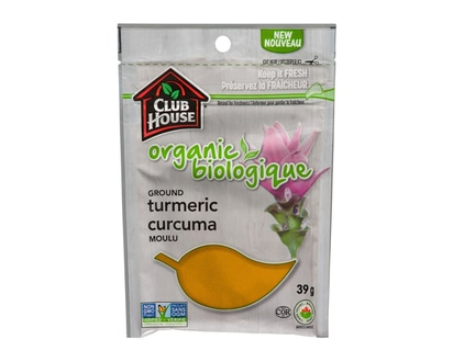 Club House Organic Ground Turmeric - 39.0 G
