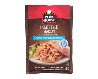 Club House Homestyle Gravy 25% Less Salt - 38.0 G