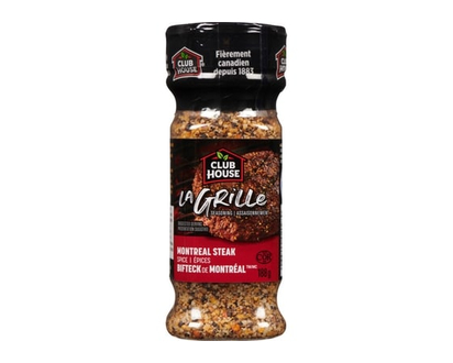 Club House La Grille Montreal Steak Seasoning - 188.0 G