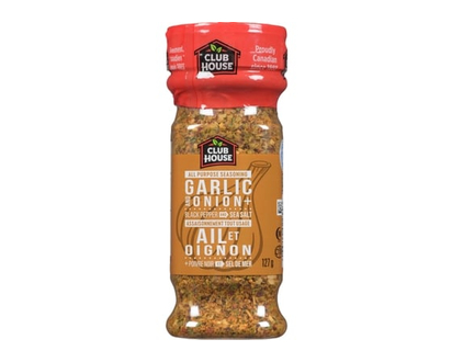 Club House All Purpose Seasoning - Garlic, Onion, Black Pepper And Sea Salt - 127.0 G