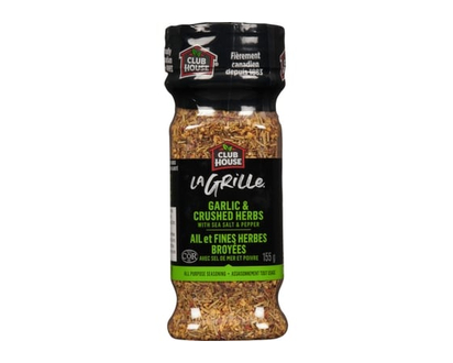Club House Garlic & Crushed Herbs With Seasalt And Pepper - 155.0 G
