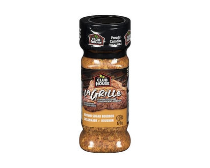 Club House Flavoured Seasoning, Brown Sugar Bourbon - 178.0 G