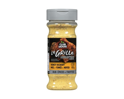 Club House La Grille Honey Hickory Seasoning - 180.0 G