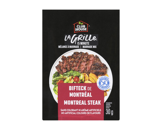 Club House Marinade Mix Montreal Steak - 30.0 G